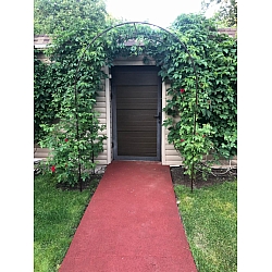 Фото садовая арка для растений 'Найди', опора, цвет коричневый 90х150х250 см