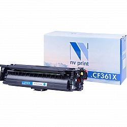 Картридж CF361X Cyan NV Print совместимый для HP