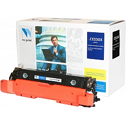 Картридж NV Print CE250X Black совместимый для HP LaserJet Color CM3530/fs/CP3525dn/n/x