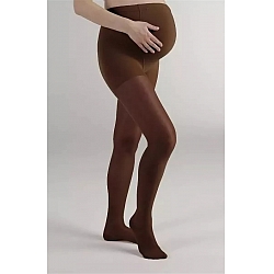 Фото колготки компрессионные для беременных Ergoforma, арт. 113, 1 класс 18-22 мм рт. ст., коричневые, размер №2