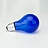 Синяя сменная запасная лампа для рефлектора Минина, 60 Вт фото