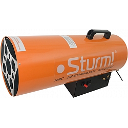 Фото пушка тепловая газовая Sturm! GH91301V, 33 кВт, 760 м 3/час, пропан/бутан, пьезоподжиг