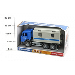 Фото игрушечная машина Фургон Полицейский Joy Toy, 9119С