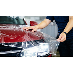 Полиуретановая защитная антигравийная пленка для оклейки кузова и фар автомобиля PROTEX5, 1х1.52 м, 190.5 микрон